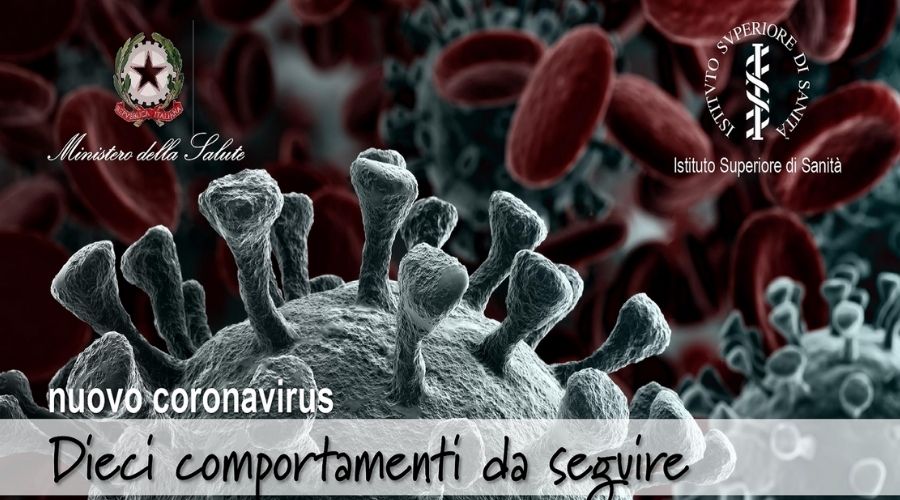 Clicca per accedere all'articolo Coronavirus - Dieci comportamenti da seguire